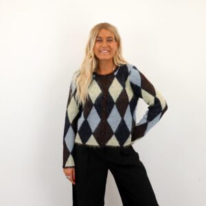 ONLNOEME LS ONECK CARDIGAN