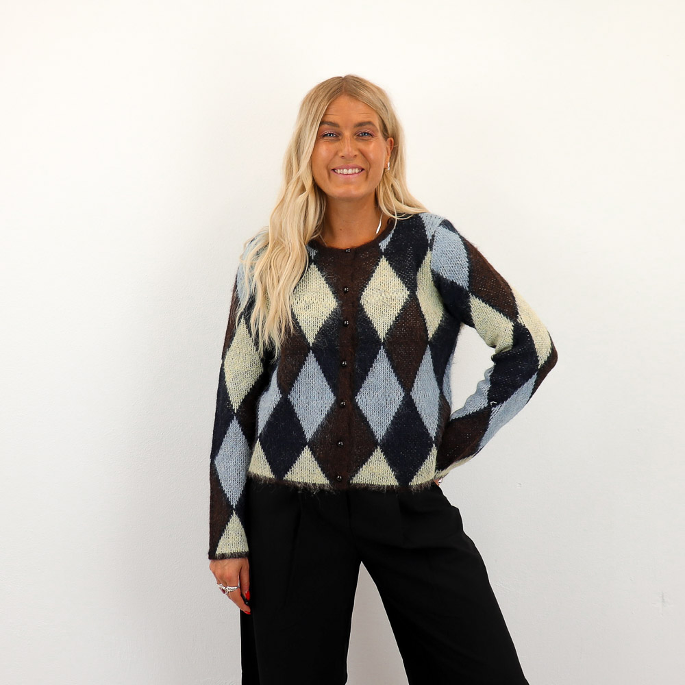 ONLNOEME LS ONECK CARDIGAN
