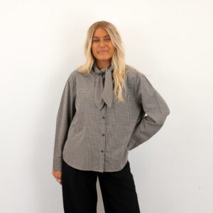 ONLMAYA CHECK BOW SHIRT