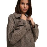 JDYVINGA HERRINGBONE LONG COAT