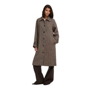 JDYVINGA HERRINGBONE LONG COAT