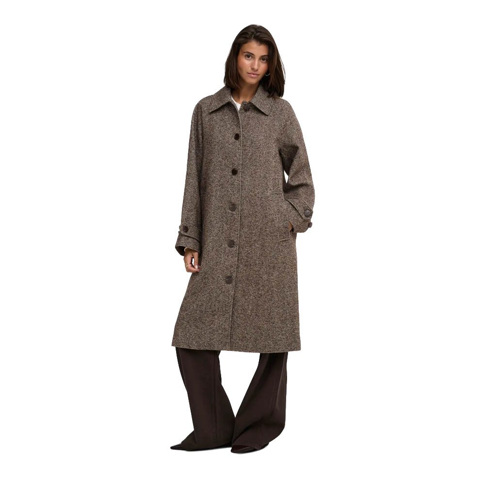 JDYVINGA HERRINGBONE LONG COAT