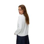 AWNAIMA LS O-NECK BOXY TOP