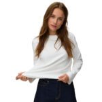 AWNAIMA LS O-NECK BOXY TOP