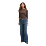 JXFIFI STR 3/4 BOATNECK TOP