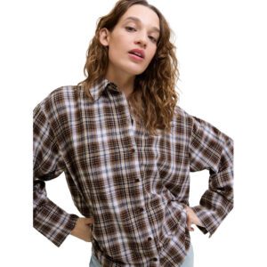 JXHAILEY BELLA FLANNEL LS SHIRT