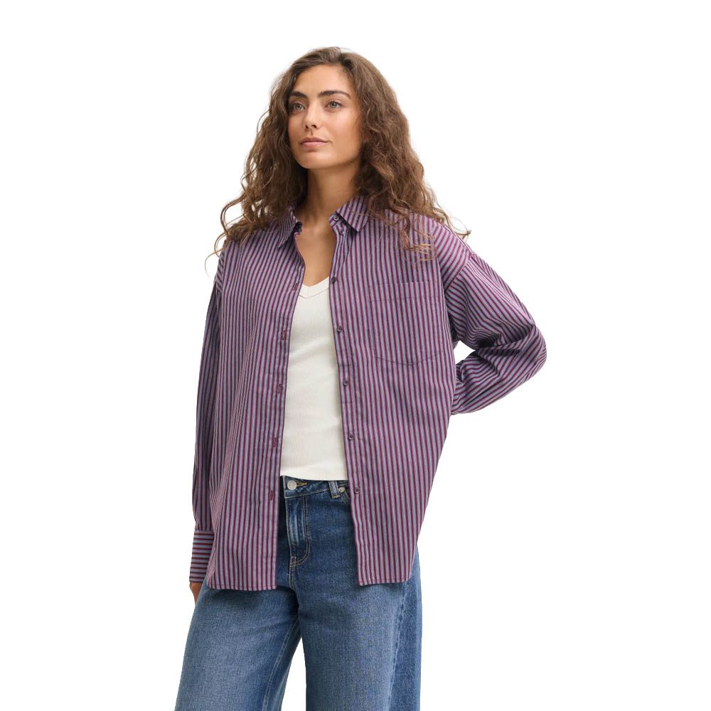 JXJAMIE LS RELAXED POPLIN SHIRT