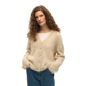 OBJHARRY LS LO CARDIGAN