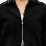 OBJREYNARD L/S ZIP CARDIGAN
