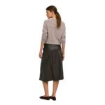 ONLFIBY MW FAUX LEATHER LONG SKIRT