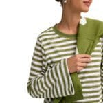ONLLUNA HAPPY L/S O-NECK STRAIPE TEE