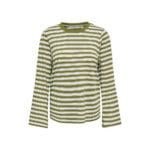 ONLLUNA HAPPY L/S O-NECK STRAIPE TEE