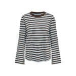 ONLLUNA HAPPY L/S O-NECK STRAIPE TEE