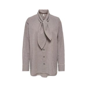 ONLMAYA CHECK BOW SHIRT