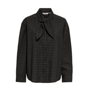 ONLMAYA CHECK BOW SHIRT