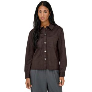 ONLMIRA L/S FAUX SUEDE SHIRT
