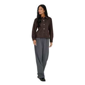 ONLMIRA L/S FAUX SUEDE SHIRT