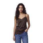PCJESSA LONG SINGLET W/LACE
