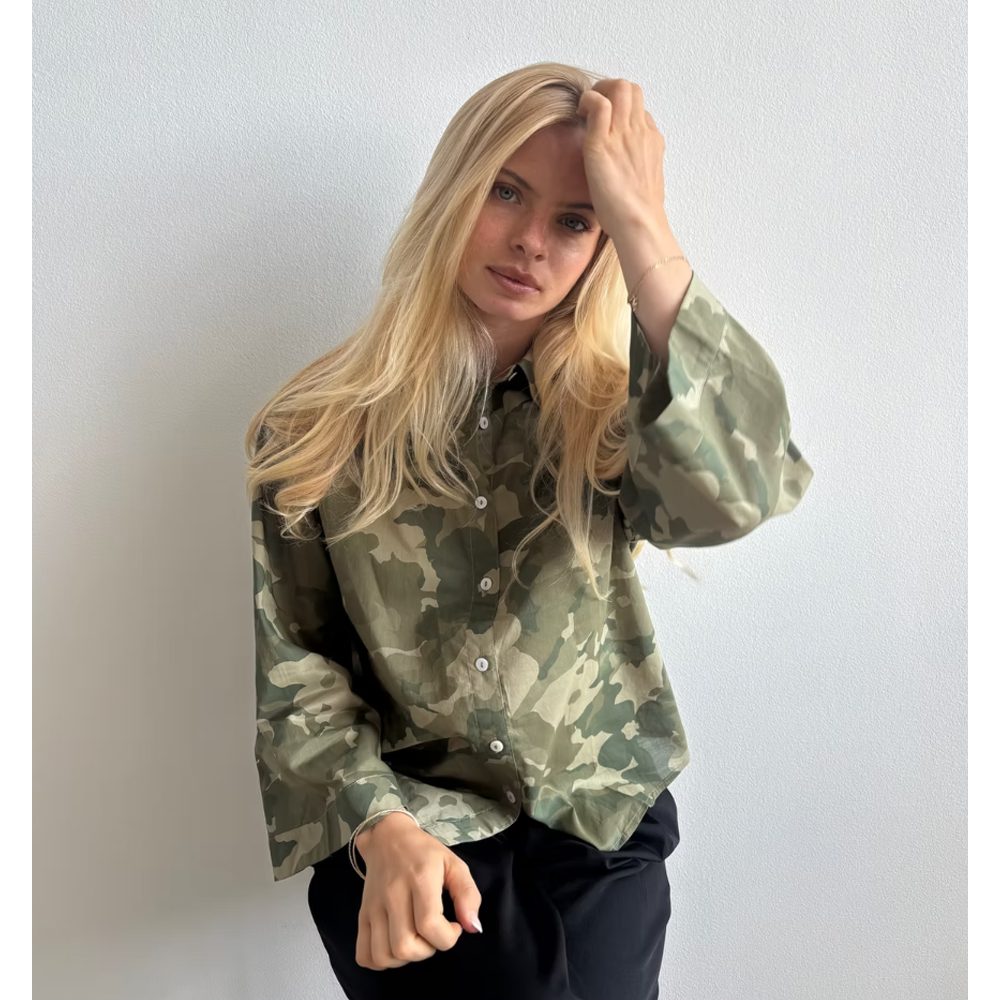 EMILIA CAMOUFLAGE SHIRT