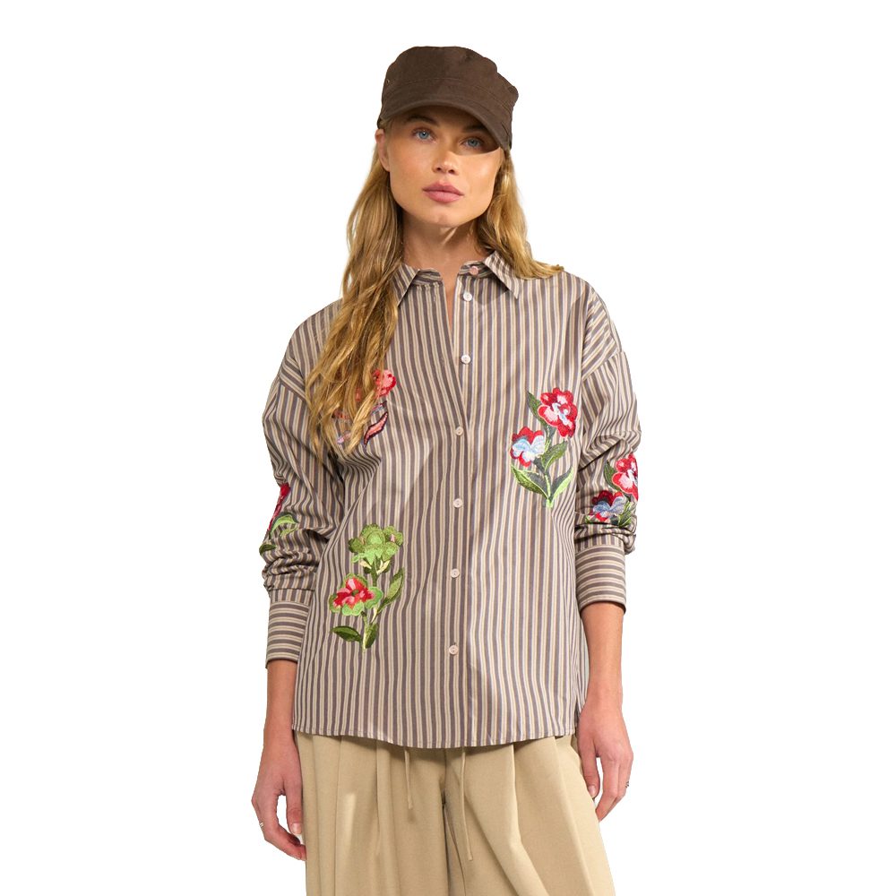NUKACEY EMBRODERY SHIRT