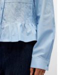 OBJADONA LS REG PLEAT SHIRT