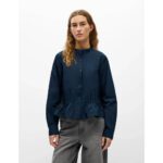 OBJADONA LS REG PLEAT SHIRT