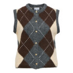 OBJBRENDA RE KNIT VEST CARDIGAN