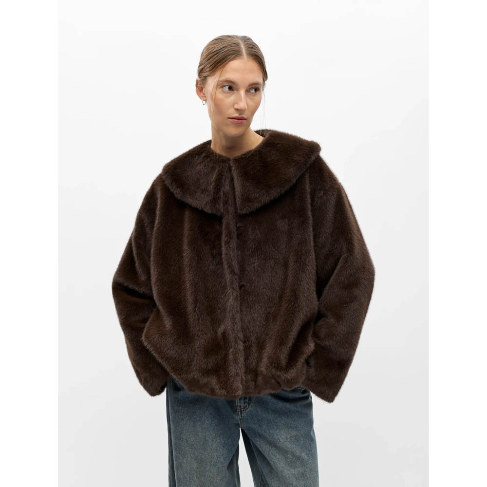 OBJCARLA COLLAR SHORT JACKET