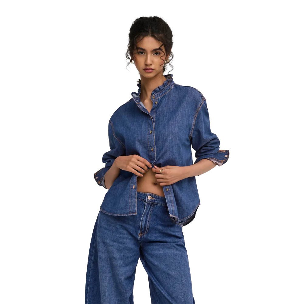 ONLLALARA LS FRILL SHIRT