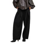 ONLYASMINE MW PLEAT BARREL PANT