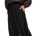 ONLYASMINE MW PLEAT BARREL PANT