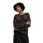 ONLNOEME LS PATTERN ONECK KNIT