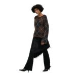 ONLNOEME LS PATTERN ONECK KNIT