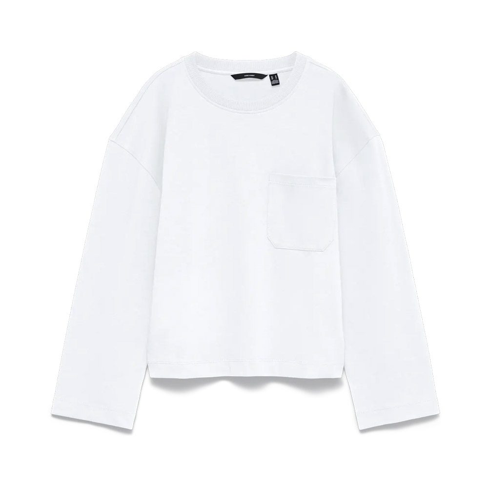 VMSARA METTE LS POCKET TOP