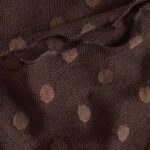 JXMINNA DOT MESH SS HIGH NECK TOP