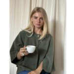 LOUIS CAPE ARMY KNIT