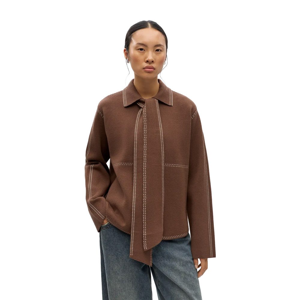 OBJASIMA LS KNIT JACKET