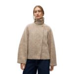 OBJBELICE HIGH NECK SHORT JACKET