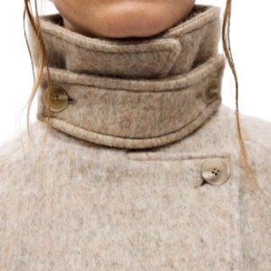 OBJBELICE HIGH NECK SHORT JACKET
