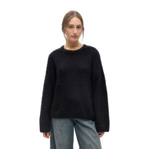 OBJHARRY LS KNIT PULLOVER