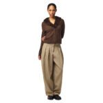 PCSINNA LS V-NECK FLUF KNIT CARDIGAN