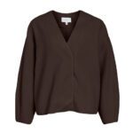 VIADA LOOSE LS TEDDY JACKET