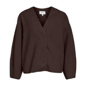VIADA LOOSE LS TEDDY JACKET