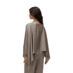 VMMIRO L/S CAPE SCARF TOP
