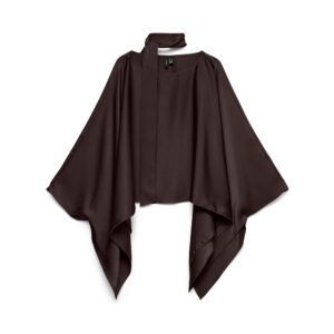 VMMIRO L/S CAPE SCARF TOP