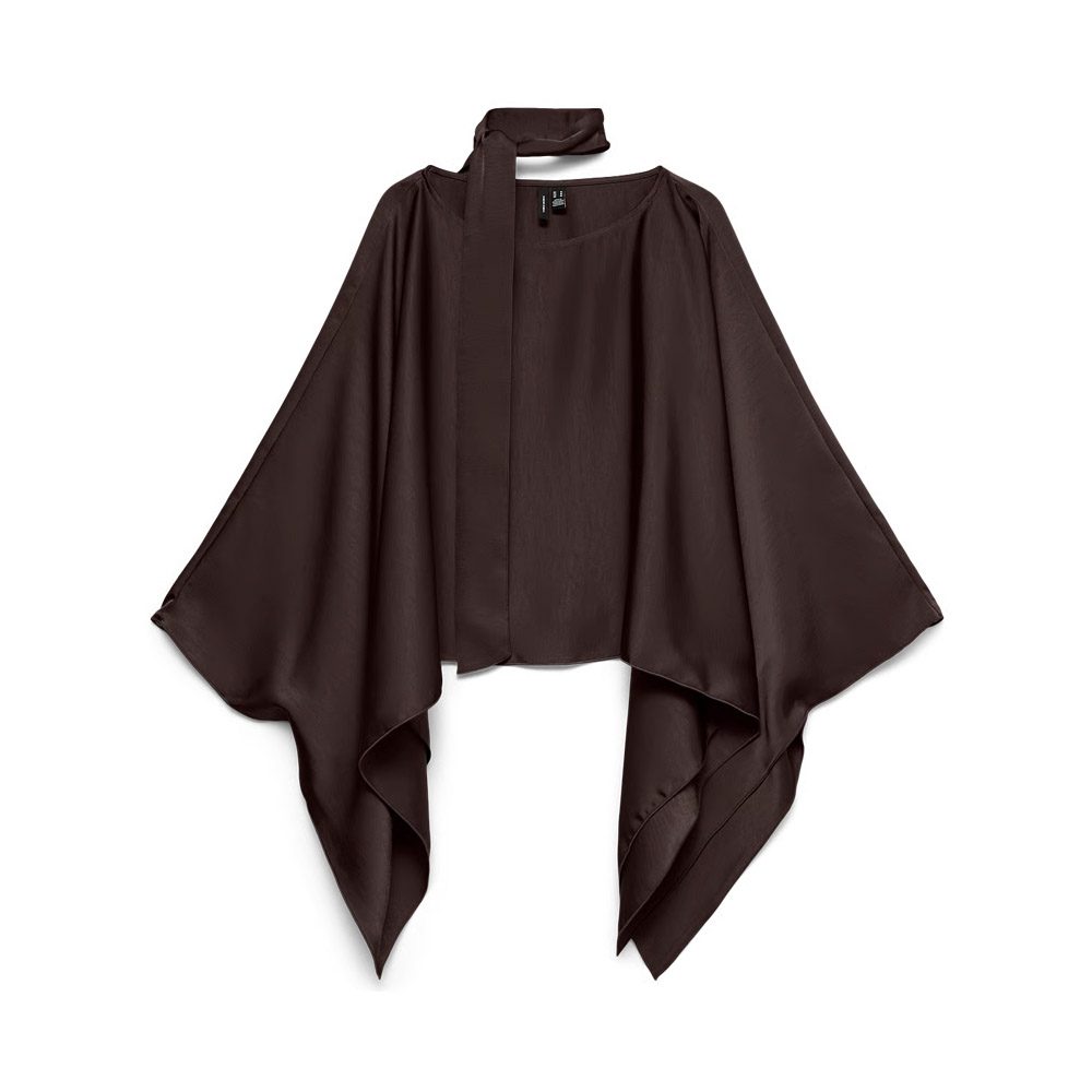 VMMIRO L/S CAPE SCARF TOP