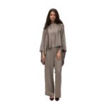 VMMIRO L/S CAPE SCARF TOP