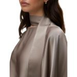 VMMIRO L/S CAPE SCARF TOP